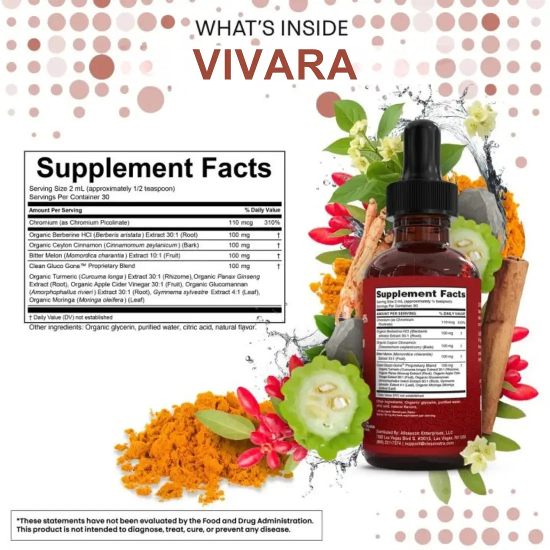Berberine Ceylon Cinnamon Liquid Drops