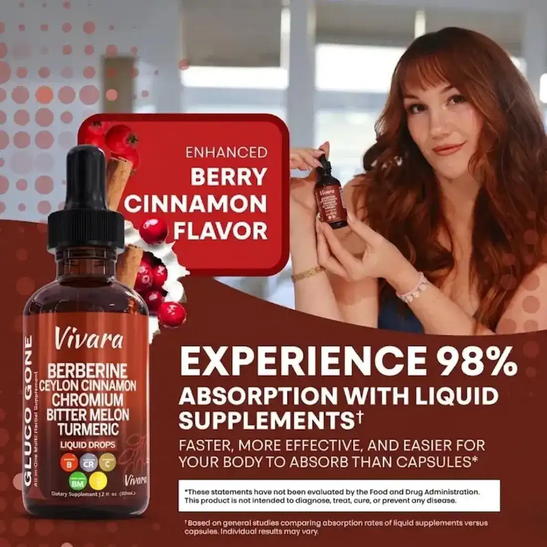 Berberine Ceylon Cinnamon Liquid Drops