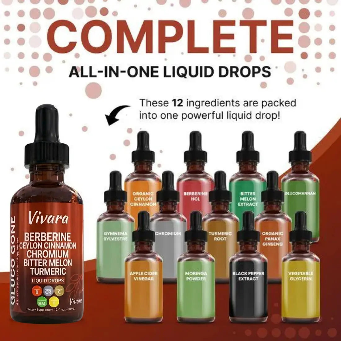 Berberine Ceylon Cinnamon Liquid Drops